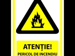 Semn pentru pericol de incendiu